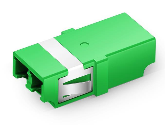 LC/APC To LC/APC Adapter Singlemode Duplex Fiber Optic Coupler